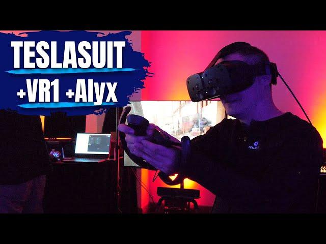 15.000 Dollar VR-Ausrüstung am Körper!! TESLASUIT mit Somnium VR1 und Half-Life: Alyx