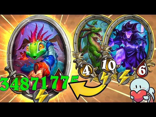 This Combo IS ILLEGAL! | Hearthstone Battlegrounds