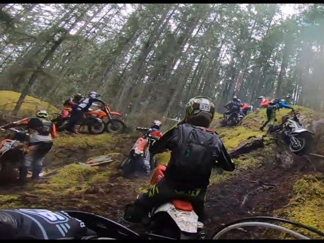 The Suffering Hard Enduro. Tristan Hart finished just 5 places ahead of me ! Vancouver Island.