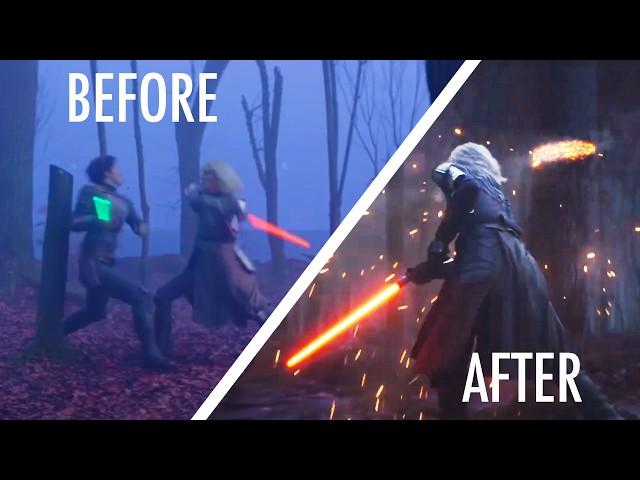 Amazing Before & After VFX of "Ahsoka"