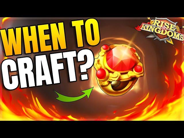 STOP CRAFTING 6 pieces Legendary Gear with NO Accessories! Rise Of Kingdoms Accessory Guide!