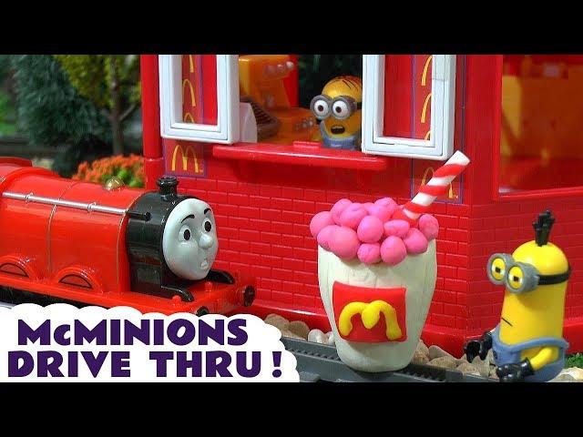 Minions Mini Stories with McDonalds Toys and Toy Trains