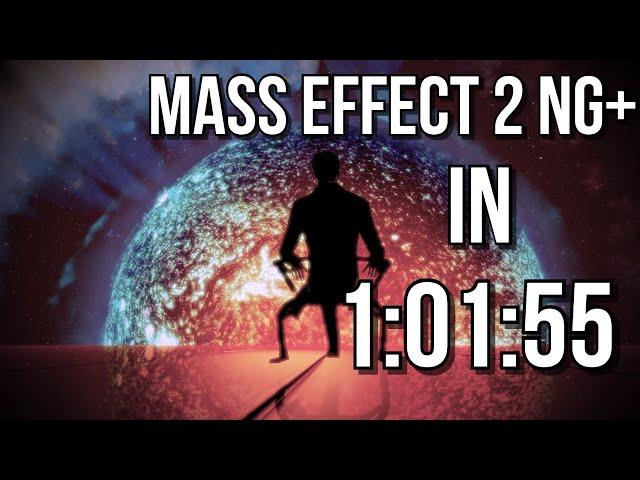 Mass Effect 2 NG+ Speedrun in 1:01:55