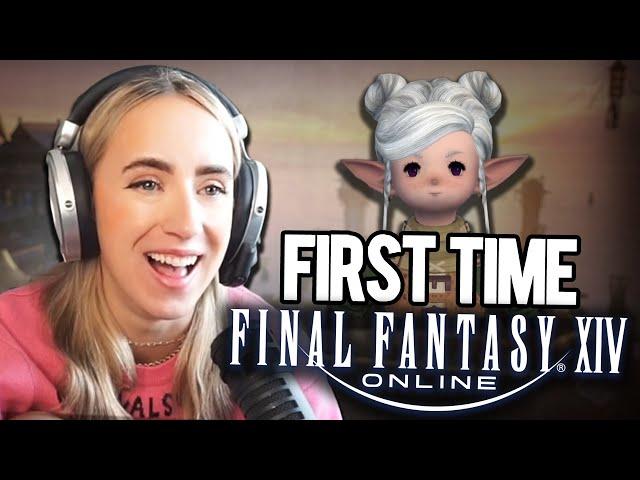 This MMO is WILD! Playing FFXIV for the FIRST TIME!