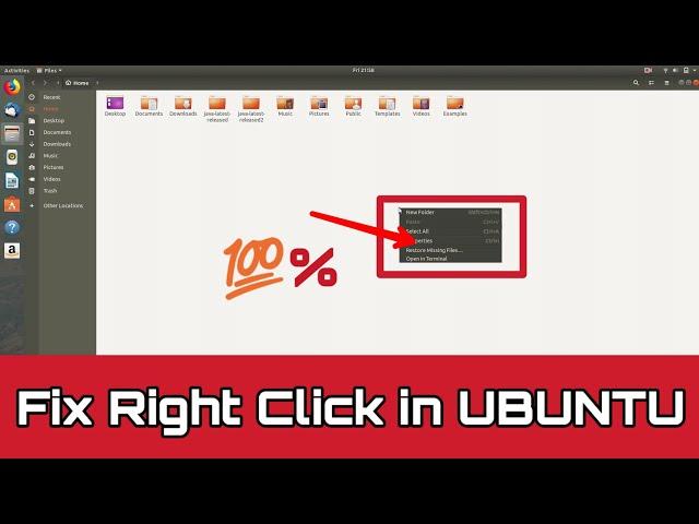 Fix right click issue in UBUNTU linux | Laptop touchpad problem fixed