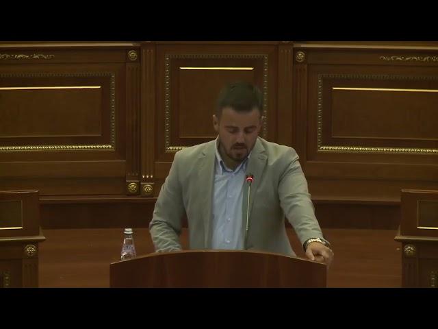 Seanca e Kuvendit të Kosovës 07.06.2023 - Fjala e deputetit Alban Bajrami