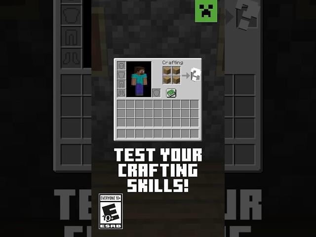 TEST YOUR CRAFTING SKILLS