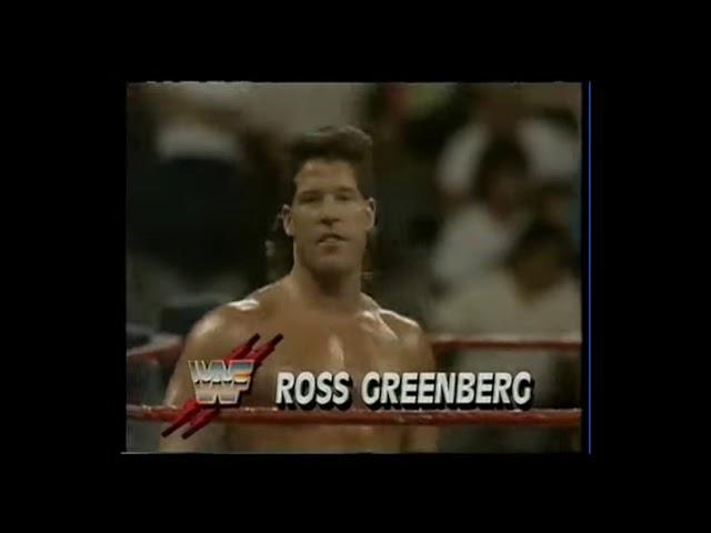 The Mountie vs Jobber Ross Greenberg WWF Superstars 1991