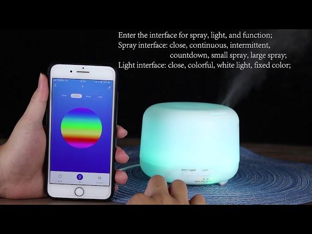 The humidifier with APP control --From KBAYBO