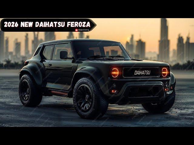 2026 Daihatsu Feroza - The Iconic Off-Roader Returns with Modern Upgrades