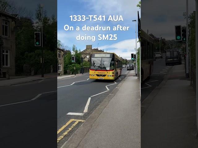 1333-T541 AUA on the deadrun to depot after SM25