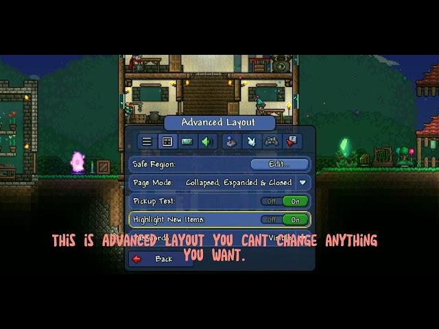 Best Settings in Terraria Mobile 1.4.3