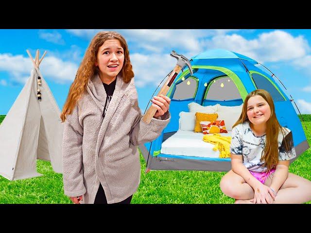 WHO CAN DECORATE THEIR TENT BEST WINS!! | JKREW