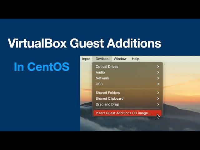 VirtualBox guest additions in CentOS VM (shared folders and clipboard)