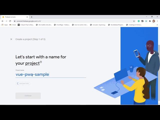 Create a Simple VueJs Progressive Web Apps (PWA) and Deploy to Firebase