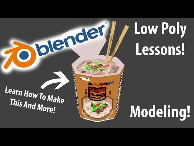 Low Poly With Blender: Tutorial 1 - Modeling