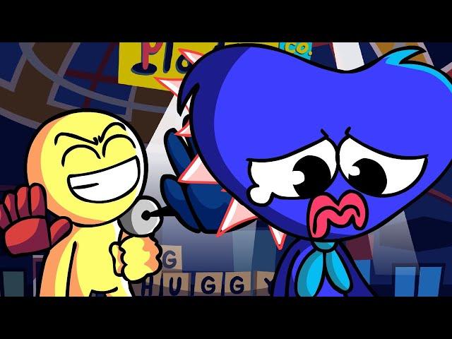 HUGGY WUGGY IS SO SAD WITH PLAYER! Poppy Playtime Animation #7