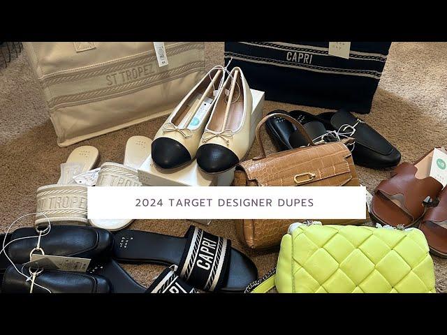 2024 TARGET DESIGNER DUPES - SPRING/SUMMER FASHION HAUL!