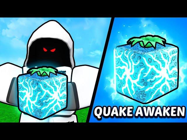 Awakened Quake Fruit Is The BEST FRUIT.. (Blox Fruits)