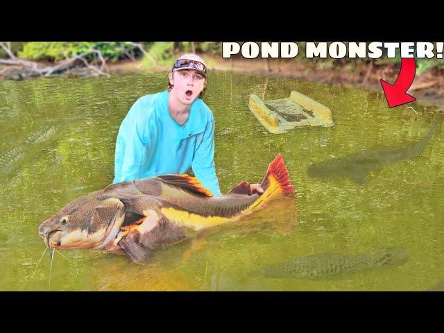 I Finally CAUGHT the POND MONSTER!