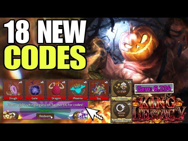 *NEW CODES* ROBLOX KING LEGACY CODES 2024 | KING LEGACY CODES | KING LEGACY CODE