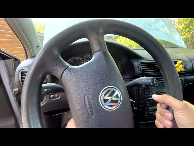 Как снять руль и AIRBAG | VW Passat B5.5