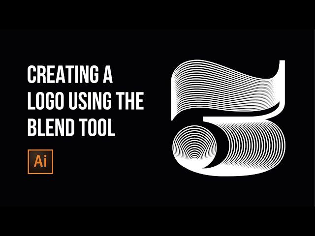 Adobe Illustrator tutorial - How to use the blend tool - a blending technique you might not know!