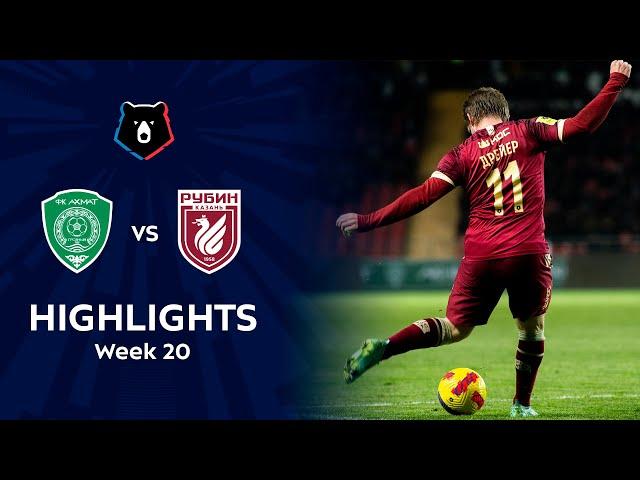 Highlights Akhmat vs Rubin (1-2) | RPL 2021/22