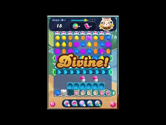 Candy Crush Saga Level 9585 No Boosters