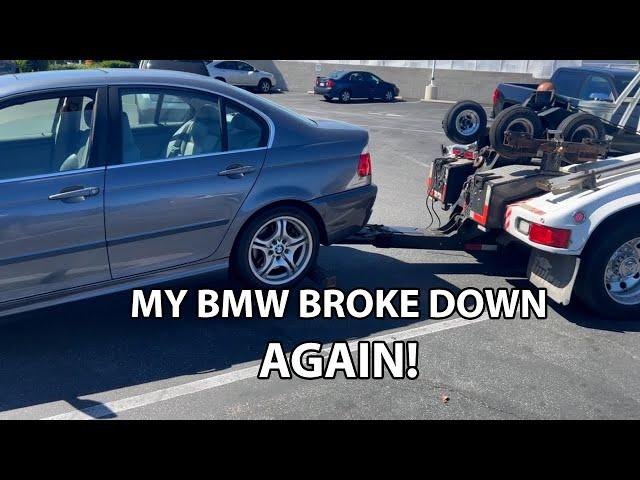 My E46 BMW Left Me Stranded In A Parking Lot!