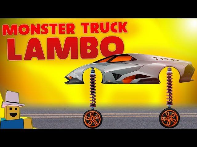 Vehicle Simulator | MONSTER TRUCK LAMBORGHINI EGOISTA!!!