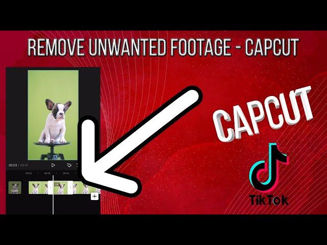 CapCut - How To Remove and Edit (Middle) Video Footage & Clips