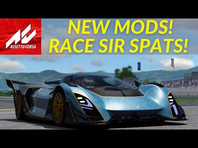 NEW Assetto Corsa Mods! Plus LIVE Hot Lap Event Information With Sir Spats - Download Links