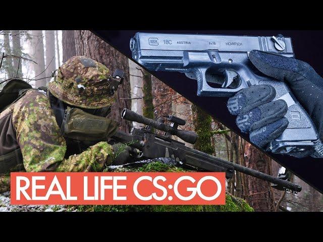 Real Life CS:GO - AWP Sniper Rifle