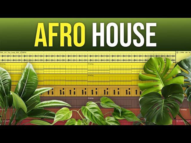 How To Create An Afro House Beat like "Move" Adam Port, Keinemusik in Ableton 12