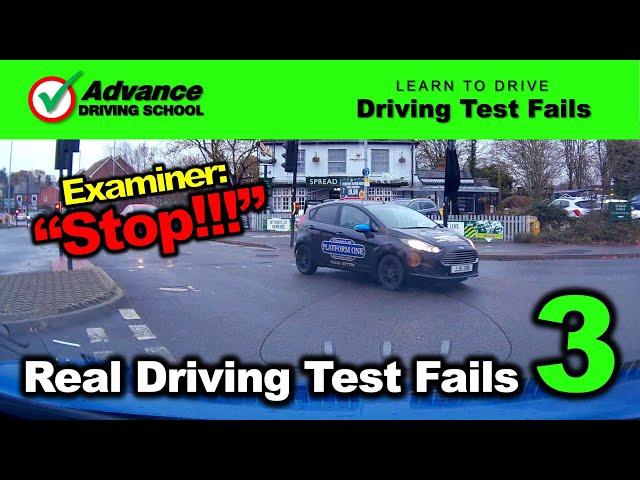 REAL Driving Test Fails vol 3  |  Advance Driving School