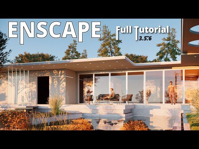 ENSCAPE For SketchUp Full Beginners Tutorial: Complete Guide