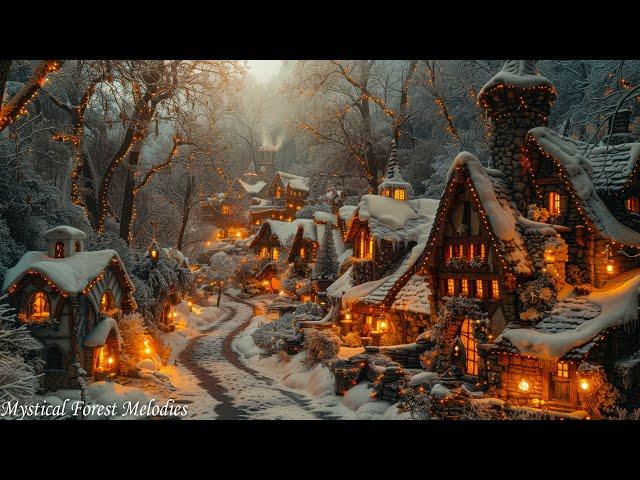 Celtic Fantasy Music - Village of Winter, Snowy Village, Beautiful, Enchanting, Magical, Relaxation