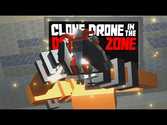 Defeating the Random Upgrade Challenge! -  Clone Drone in the Danger Zone Gameplay