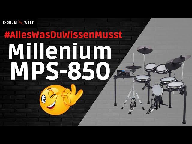 Millenium MPS-850 E-Drum Set  | Alles Was Du Wissen Musst