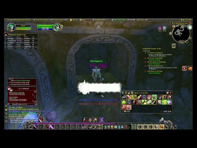 World of warcraft classic HC - Deep in The Ban'ethil Barrow Den Achiev