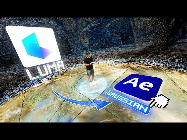 How To Animate Luma 3D Scans in After Effects | Gaussian Splatting Tutorial