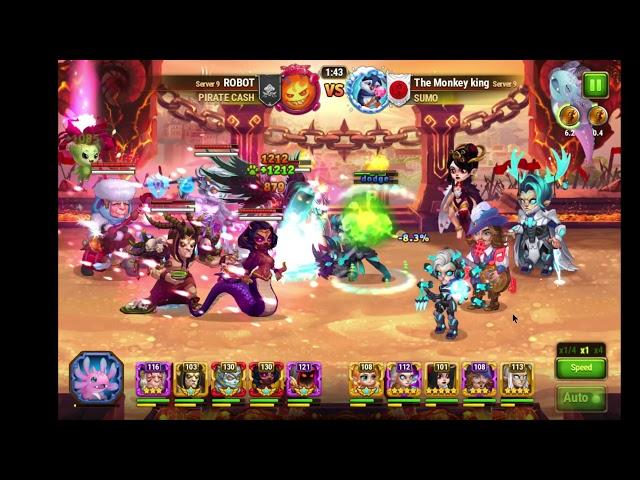 Underleveled twins vs level 130 team