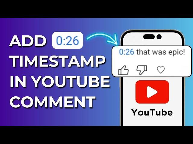 How to Put Time on Youtube Comment - How to Add a Timestamp in Youtube Comment