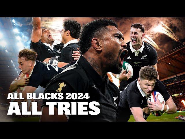 Rugby 2024 Wrap Up: Every Single All Blacks Try of the year 