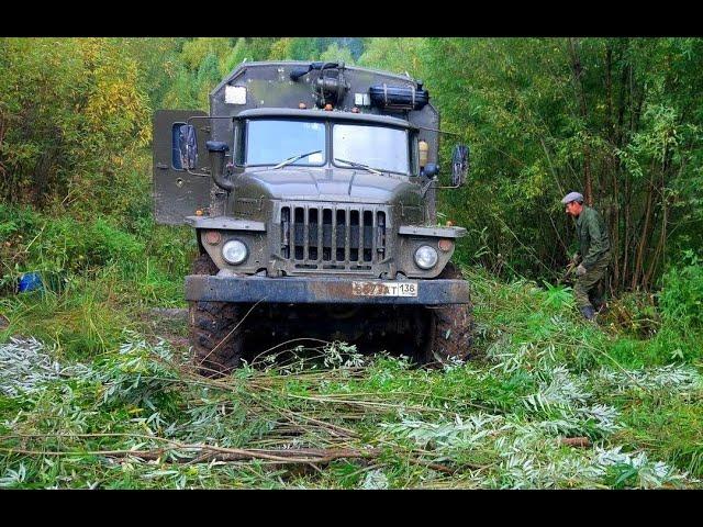 Сила и мощь Урала. Пробиваемся на Урале по бездорожью. Часть 2. Strength and might of the Urals