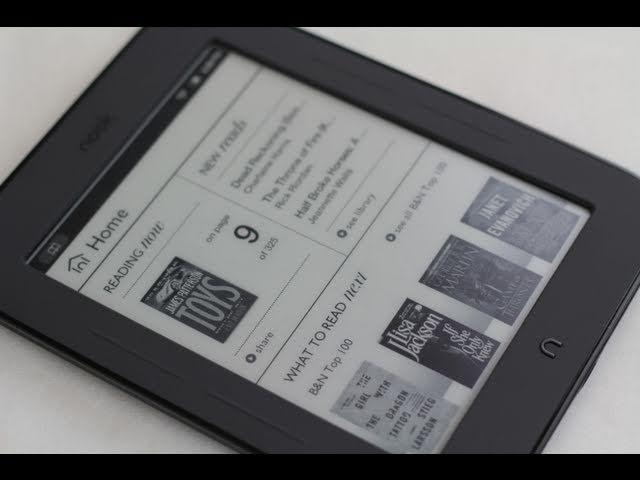 Unboxing and Hands On: All-New Nook Touch by Barnes and Noble