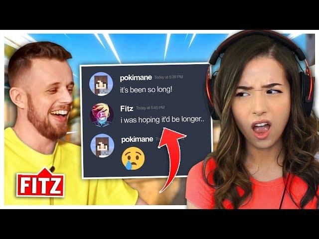 Fitz and Pokimane FINALLY REUNITE - First Time CS:GO!