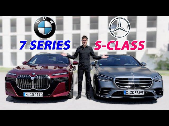 BMW 7 Series vs Mercedes S-Class comparison REVIEW