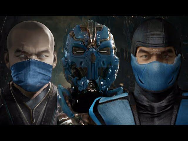 MORTAL KOMBAT SUB-ZERO Evolution Skins Costumes MK1 - MK11 - MORTAL KOMBAT 11